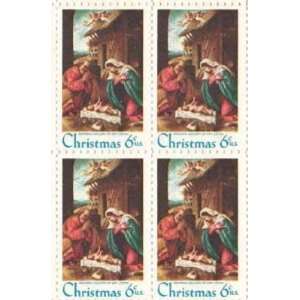  Christmas Nativity Set of 4 x 6 Cent US Postage Stamps NEW 