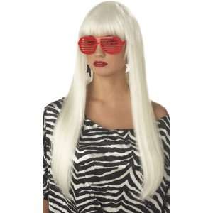 Lets Party By California Costumes Pop Angel Adult Wig / Yellow   One 