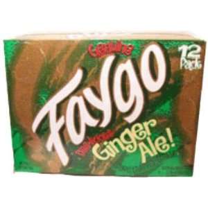 Faygo ginger ale soda, 12 pack 12 fl. oz. cans  Grocery 