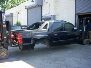 2007,Chevrolet,Avalanche,Stripped,body,shell,Rear,clip,Theft,Roll 
