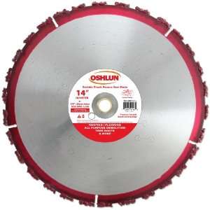  Oshlun SBR CH14 14 Inch Carbide Chunk Blade with 1 Inch 