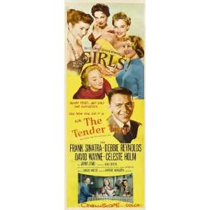  The Tender Trap Movie Poster (14 x 36 Inches   36cm x 92cm 