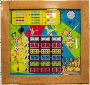 1940s H.C. Evans Galloping Dominoes EM Slot Machine  