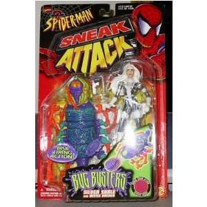  Spiderman Sneak Attack Silver Sable Figure Toys & Games