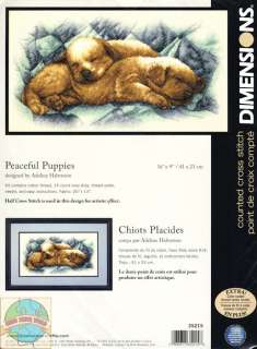   ~ Dimensions Peaceful Puppies Sleepy Puppy Dogs #35215 SALE  