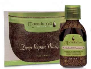 Macadamia Natural Oil Hair Healing Treatment & Deep Repair Masque 1oz 