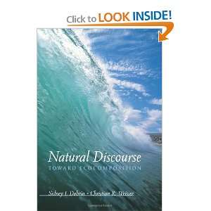   Discourse Toward Ecocomposition [Paperback] Sidney I. Dobrin Books