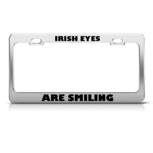  Irish Eyes Are Smiling Irish Ireland license plate frame 