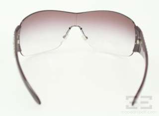 Prada Purple Gradient Studded Shield Sunglasses SPR 29L  