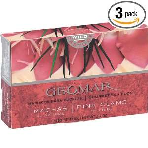 Geomar Pink Clam, 3.2 Ounce (Pack of 3)  Grocery & Gourmet 
