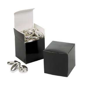  Mini Black Gift Boxes   Party Favor & Goody Bags & Paper 