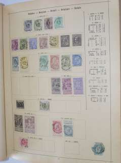 Classic all world collection incl. rare and valuable stamps 1840 1924 