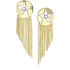  Joanna Laura Constantine Star Disk with Bead Drops Earring 
