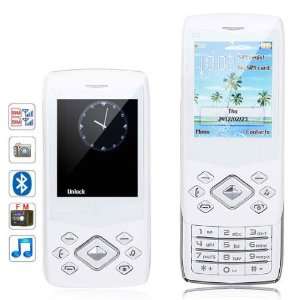   Gsm900/1800mhz) With FM, Blue tooth (White) Cell Phones & Accessories