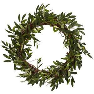  Nearly Natural 20 inch Olive Wreath