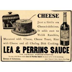   Sauce Worcestershire Invention Heinz   Original Print Ad Home