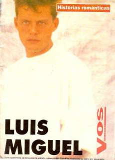LUIS MIGUEL Magazine+Double Poster+Little Magazine 1994  