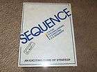 SEQUENCE GAME STRATEGY family board party NEW SEALED COMPLETE FREE 