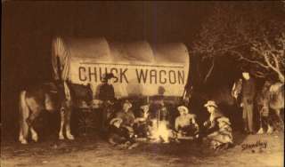 Colorado Springs CO Jaycee Chuck Wagon Dinners Postcard  