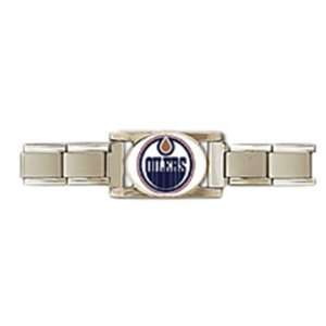  Edmonton Oilers Stainless Steel Jewelry Bracelet Sports 