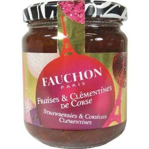Fauchon Paris Strawberry and Corsican Clementines Jam 235g or 8.3 oz 