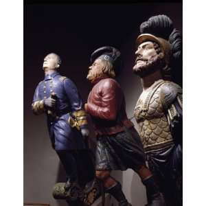 Ships Figureheads at Mystic Seaport in Connecticut   Dazzling 16x20 