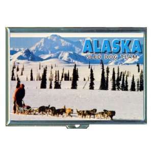  Alaska Sled Dog Iditarod Trail ID Holder, Cigarette Case 