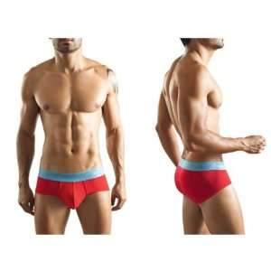  Clever Mens Red Makae Brief Large