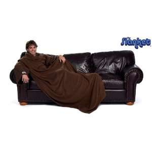  The Slanket Blanket With Sleeves   Chocolate Color