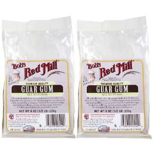 Bobs Red Mill Guar Gum, 8 oz   2 pk.  Grocery & Gourmet 