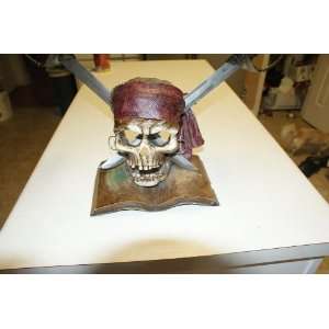  Pirates of the Caribbean Skull Head with Swords 