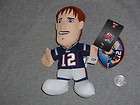 New England Patriots Tom Brady Mini Plush Doll #12 Jersey Bleacher 