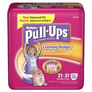  Pull Ups Training Pants Learning Designs for Girls Size 2T 