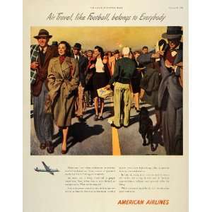  1946 Ad Commercial Passenger Airplane American Airlines 