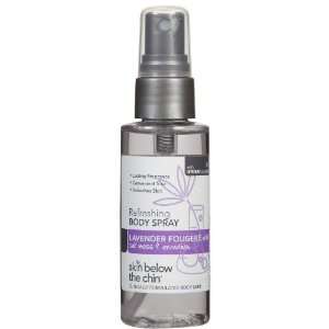 Skin Below the Chin Body Spray, Refreshing, Lavender Fougere with Oak 