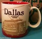   Icon Mug Dallas Texas USA 16 oz NEW City Series   
