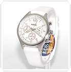 FOSSIL WOMENS CHRONOGRAPH FLIGHT SILICONE WATCH CH2770