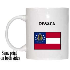  US State Flag   RESACA, Georgia (GA) Mug 