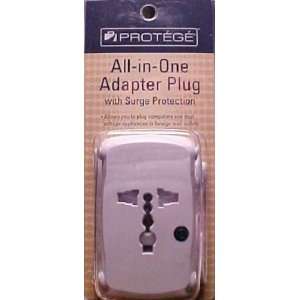    Protege All In One Adapter Plug with Surge Protection Electronics