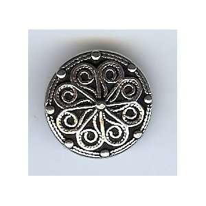  Large Sissel Button   Pewter