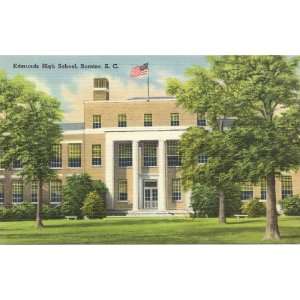   Postcard Edmunds High School   Sumter South Carolina 