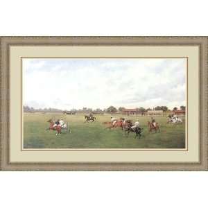  Game of Polo at Rugby by Lucas Lucas   Framed Artwork 