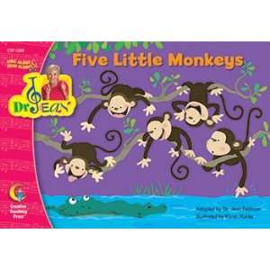  Quality value Five Little Monkeys Sing Along/Read By 