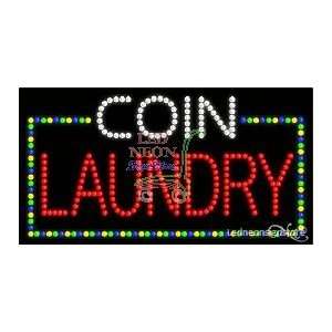  Coin Laundry LED Sign