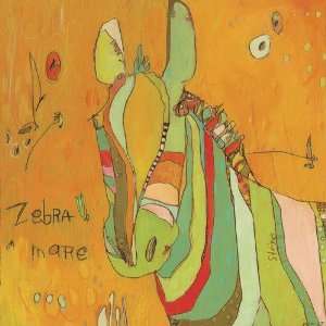  Zebra Mare Canvas Reproduction