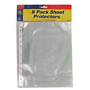  Bulk Buys OP391 Sheet Protectors 8Pk   Pack of 200 Toys 
