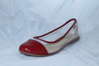 New Guess Flats By Marciano Lucinda Red Patent/ PU 7.5  