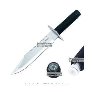   Marine Combat Hunting Bowie Knife With Survival Kit