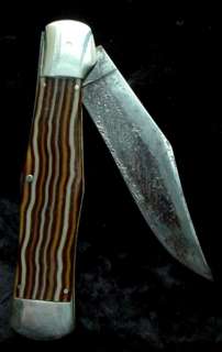 old Folding Hunter Jack Knife WESTERN STATES COKEBOTTLE vintage 