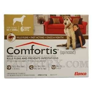  Comfortis 1620mg for Dogs 60 120 lbs 1 pill